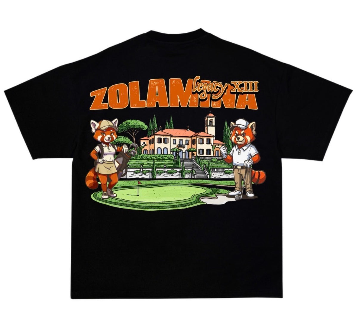 Zolamina Legacy XIII Tee in Black - back